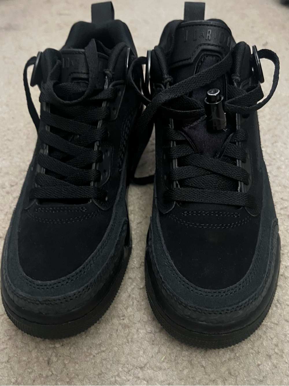 Jordan Spizike Low Black Cat Youth 5.5